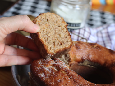 Bolo de Banana Integral | Raquelícias