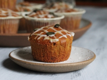 Muffins de Abóbora | Raquelícias